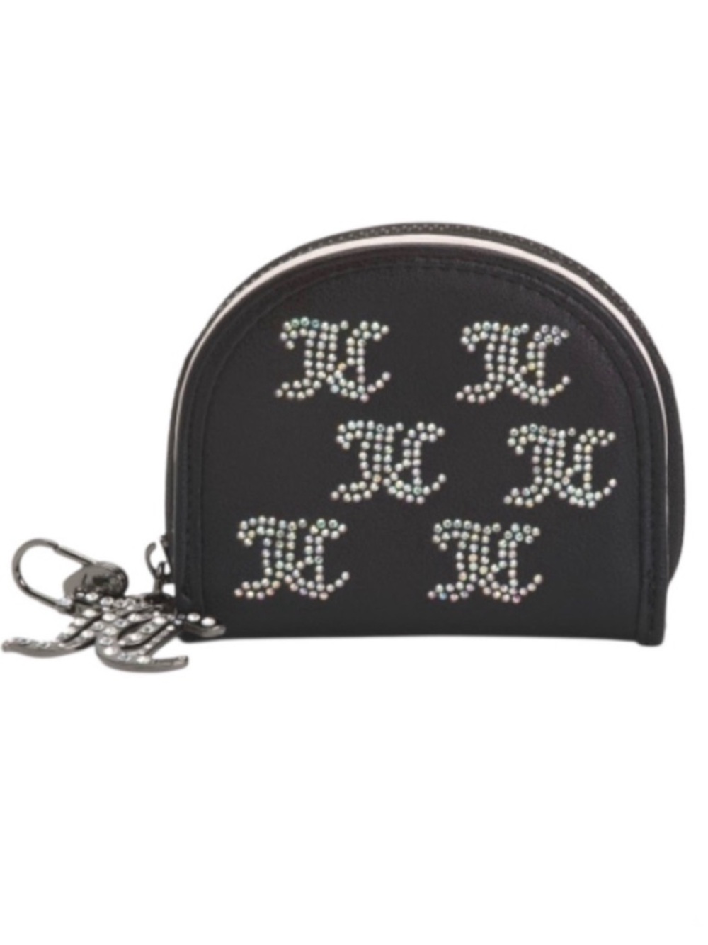 Juicy Couture Taking the Lead Mirror Inside Half Moon Wallet (NWT)